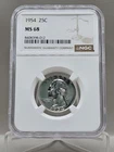1954 Washington Quarter Proof NGC PF 68