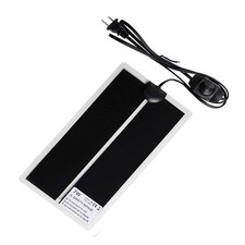 PeSandy Reptile Heating Pad with Temperature Adjustment, 110V Non-Adhesive He...