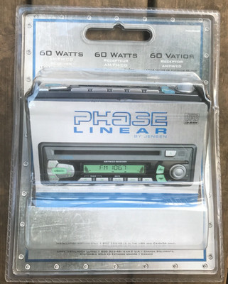Jensen Phase Linear PCD120UCS AM FM CD 60 Watts Stereo Receiver