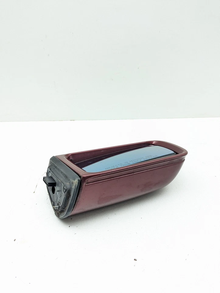 1994-2000 Mercedes W202 C230 Passenger Side View Mirror Red OEM - Image 4 of 4