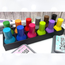Picket Fence Studios PAPER POUNCERS 3D Printed Organizer Holder BLACK