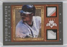 2016 Diamond Kings Studio Portraits Materials Green Framed 4/5 Dee Gordon 1u6