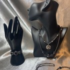 Hematite Jewelry Lot/Beautiful Necklaces, Bracelets, Ring All In Great Condition — photo 2