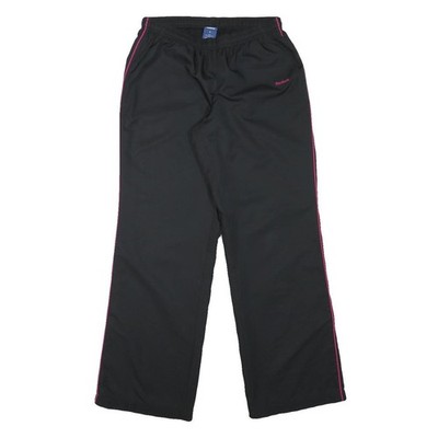 REEBOK Damen Jogginghose Schwarz Pink Slim Straight S W23 L29 Freizeit