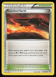 Scorched Earth 138/160 XY - Primal Clash Uncommon