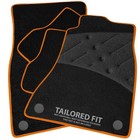 To fit SsangYong Musso 2017+ manual Tailored Black Car Mats [BFW]