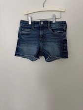 GAP Kids Denim Stretch Shortie Shorts Girls Size 8