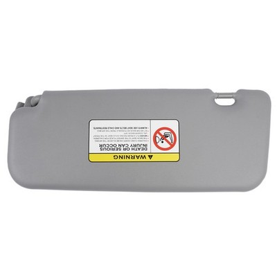 Front Right Passenger Side Gray Sun Visor for Hyundai Accent 1E 1.6L L4 Gas 8522