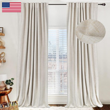 100 Blackout Shield 100 Blackout Shield Linen Blackout Curtains For Bedroom 84