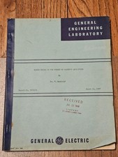 1957 General Electric Magnetic Amplifier 56GL234 GE Internal Engineering Doc