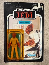 Star Wars Admiral Ackbar 1983 UNPUNCHED MOC MOSC 70310