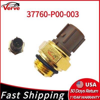 New 37760-P00-003 Radiator Coolant Fan Switch for fit Honda Odyssey Accord Acura