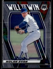 2021 Panini Mosaic #WTW9 Nolan Ryan Will to Win Baseball Card 0503A