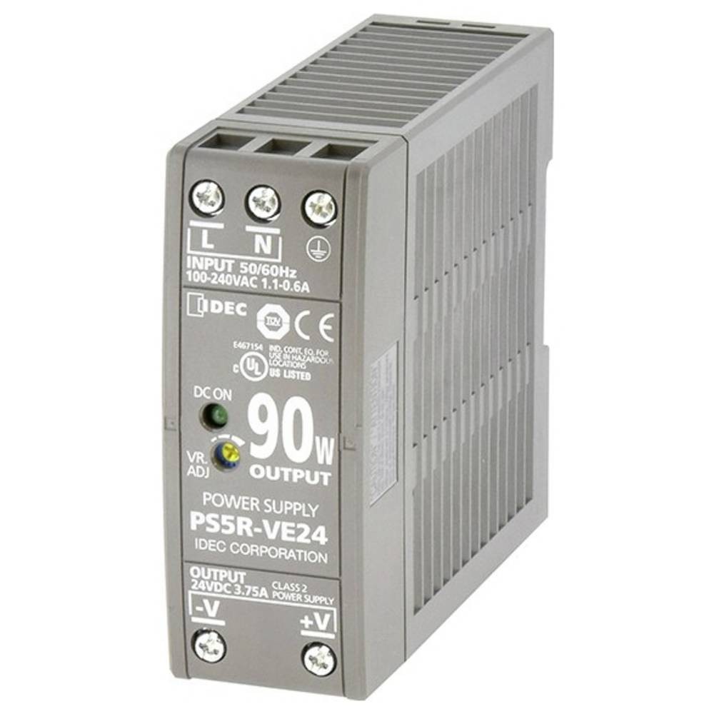 Idec PS5R-V Series Alimentatore per guida DIN 3.75 A Num. uscite:1 x Contenuto