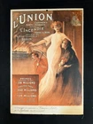 Advertising Display Poster Company Insurance L'Union Fire 1920