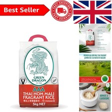 Authentic Thai Hom Mali Jasmine Rice 5KG -  Quality for Gourmet Cooking