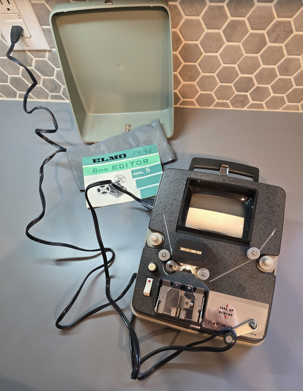 Vintage Elmo 8mm Film Editor Model S