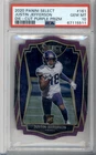 2020 PANINI SELECT #161 JUSTIN JEFFERSON RC ROOKIE PURPLE DIE CUT PSA 10