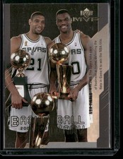 2003-04 Upper Deck MVP #BD14 Tim Duncan / David Robinson Basketball Diary