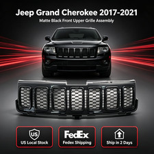 Fit To 2017-2021 Jeep Grand Cherokee Front Upper Grill Replacement 68258419ac Fit To 2017-2021 Jeep Grand Cherokee Front Upper Grill Replacement 68258419ac
