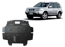 Stahl Unterfahrschutz für Motor kompatibel mit Nissan X-Trail T30 - (2001-2007)