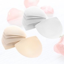6 Pairs Durable Bra Inserts Pads Pushup for Bra Use Assorted Color Insert Pads