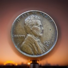 1931 - S, Lincoln Wheat Penny, Excellent Condition Very Rare Coin #273.