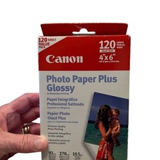 Canon Photo Paper Plus Glossy 120 Sheets Premium Quality Glossy Finish
