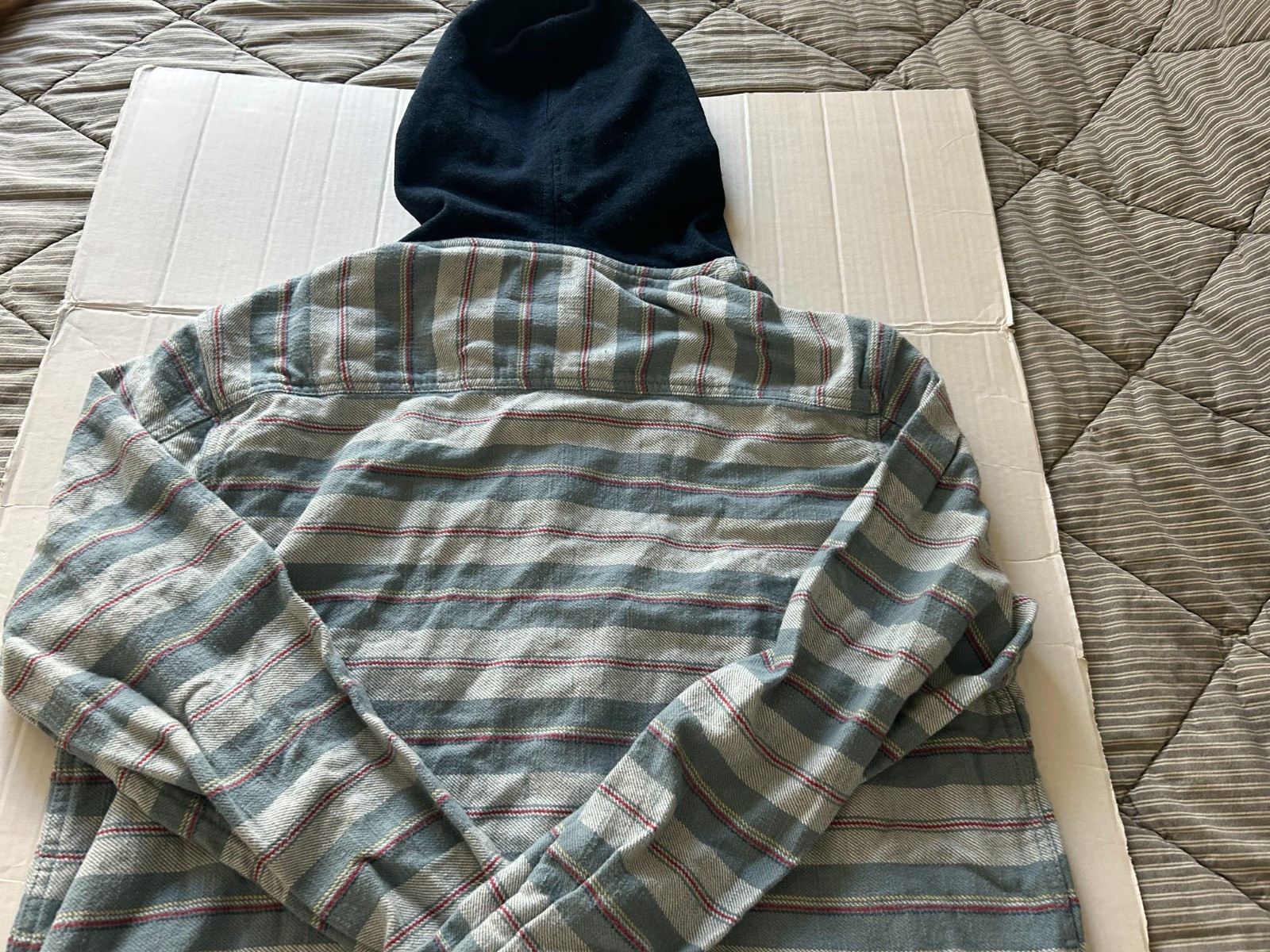 BILLABONG SIZE XL BUTTON DOWN MULTICOLOR STRIPED … - image 12