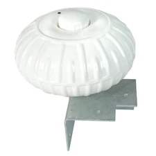 Corner-Mount Inflatable 12'' Dia. Dock Wheel | Smooth Rolling, Molded Valves,...