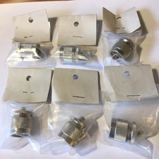 SMA Female To N Male Coaxial Adapter. Lot of 6