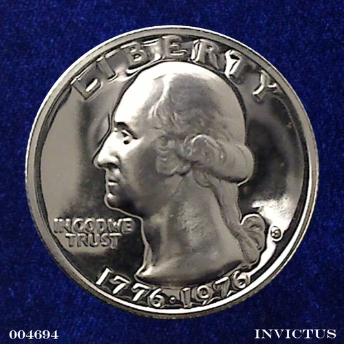 1976-S Washington Quarter 40% Silver (Cameo Proof Commemorative)