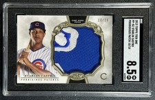 STARLIN CASTRO SGC 8.5 2013 TOPPS TIER ONE #PP-SC LEGENDS PRODIGIOUS PATCH 10/10