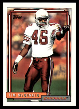 1992 Topps Tim McDonald #648 Phoenix Cardinals NFL Football Base Set