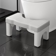 Toilet Squat Stool 8.7 Inch Height Portable Non-Slip Foot - Improve Comfort