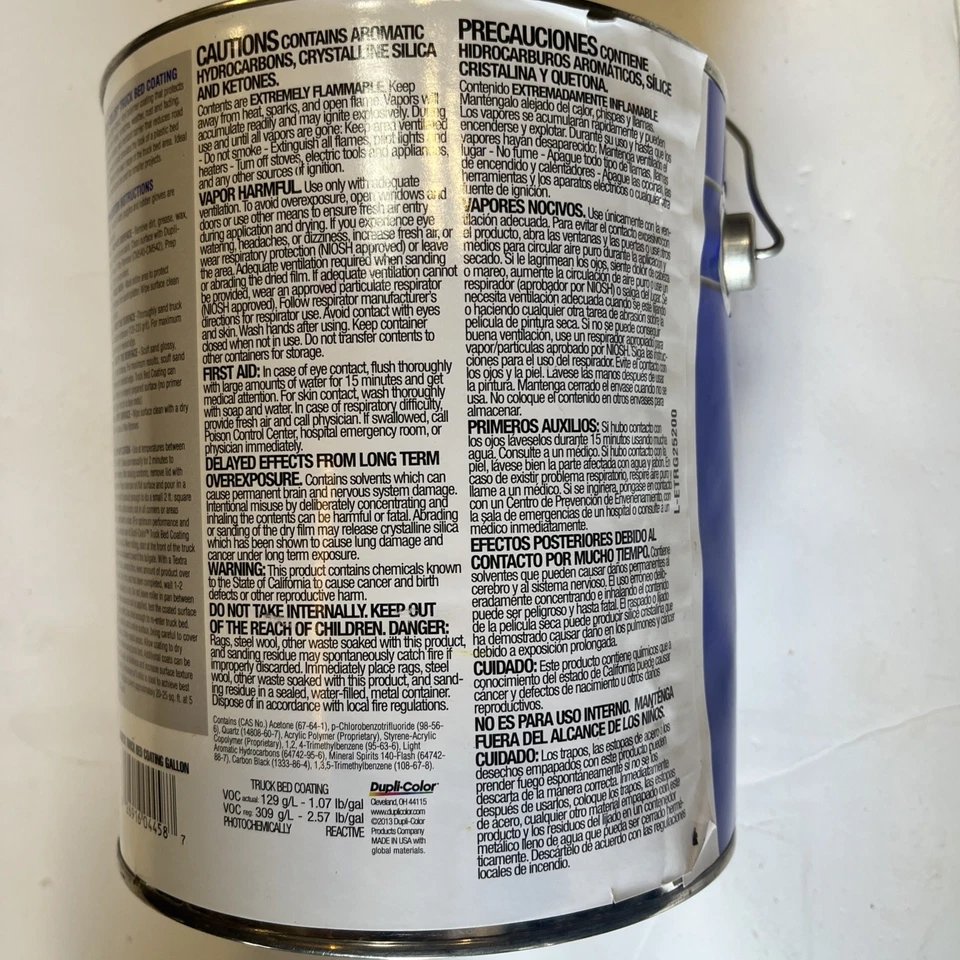 Galón de revestimiento de caja de camión de doble color - TRG252 Foto 3 de 4