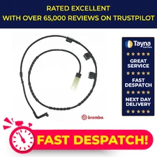 Brake Pad Wear Indicator Sensor fits MINI CLUBMAN COOPER R55 1.6D Rear 07 to 10