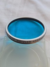 Original Leica 43mm Blue BL Filter E43 Chrome for Summilux in Excellent Cond.