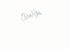 Olympia 1996: Elisa UGA (ITA)  orig.Autogramm  SILBER  FECHTEN