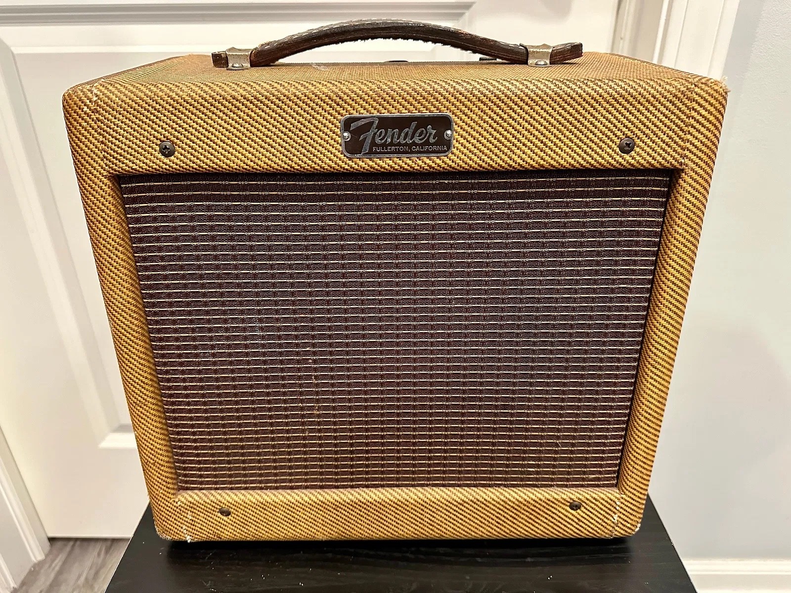 1961 FENDER Model 5F1 Tweed Champ Amp Vintage Tube Guitar Amplifier