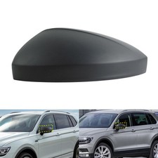 Links Grundiert Außenspiegelkappen Abdeckungen Für VW Tiguan AD1 AX1 2016-2023