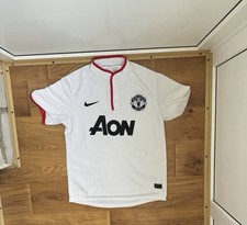 MANCHESTER UNITED 2012 2013 2014 AWAY FOOTBALL SOCCER SHIRT JERSEY NIKE MENS S