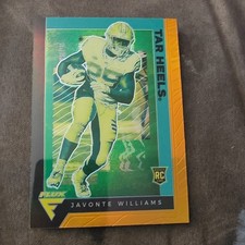 Panini 2021 Flux Orange parallel Javonte Williams  Rookie #248 Football