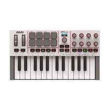 Akai Professional MPK Mini MK4 Portable USB Keyboard - White