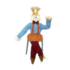 Fall Scarecrow Deocr, 43.5'' Large Size Scarecrows Decoration for Autumn Girl