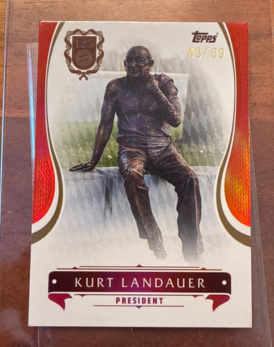 Kurt Landauer President topps bayern 125th anniversary /99