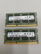 Lot Of 2 Samsung DDR3 8GB Each 2 x 8GB 16GB PC3 1600MHz RAM B/Green/Small