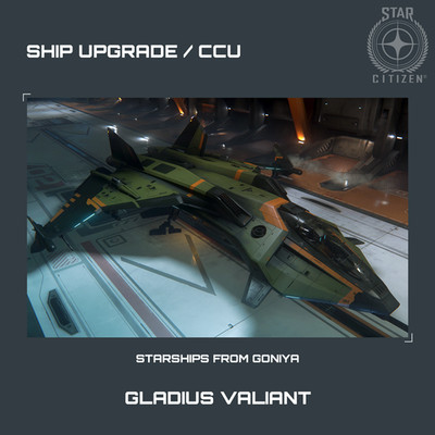 STAR CITIZEN - AEGIS GLADIUS VALIANT UPGRADE - (CCU)