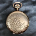 Antique Elgin 117 1899 6S 7J Pocket Watch Gold Filled Hunter Parts/Repair🔧
