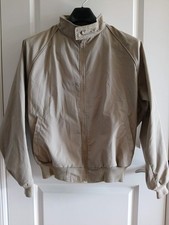 MEN'S PENDLETON COUNTRY TRADITIONS TAN ZIP UP JACKET SIZE MEDIUM / MADE IN USA